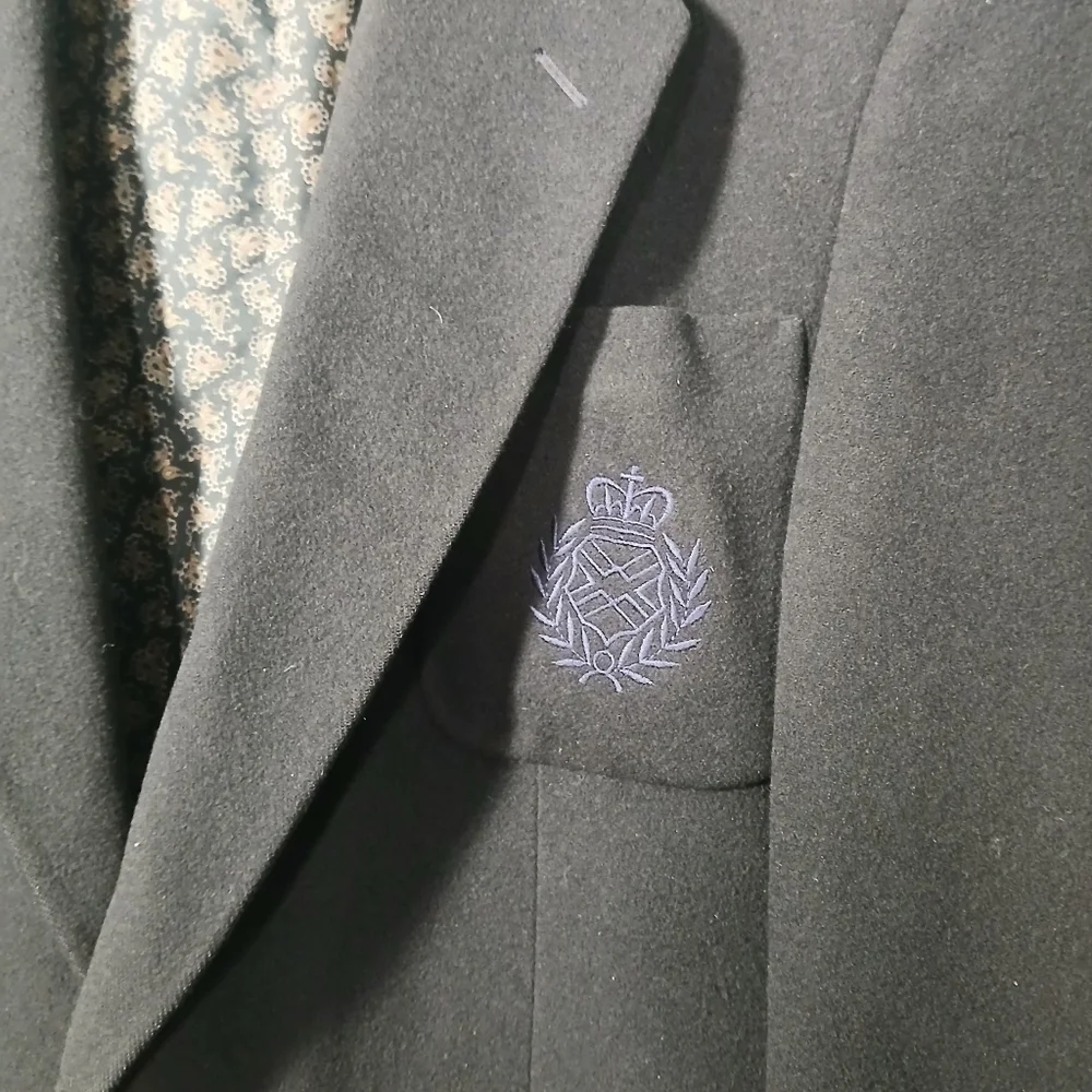 wool/cashmere blend academia blazer - Picture 3 of 10
